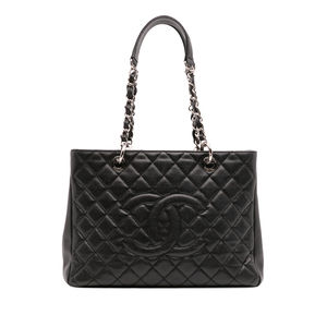 Pre-Loved Chanel Caviar Grand Shopping Tote